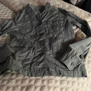EUC Green Caslon Jacket